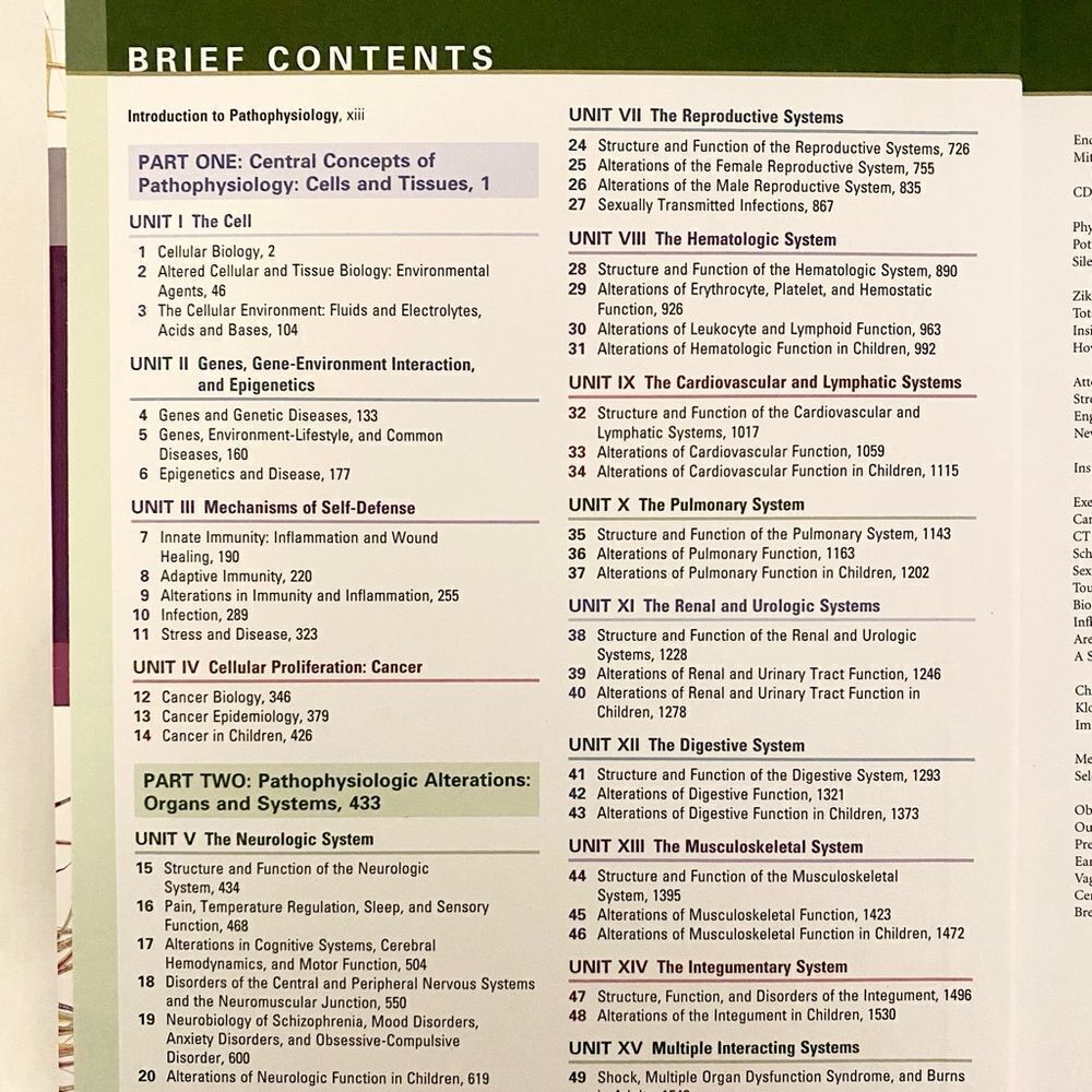 Pathophysiology Textbook Eighth Edition - Picture 3 of 5